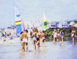 C09BeachPeople20X20